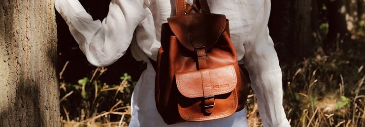 Leather Backpacks for women PAUL MARIUS