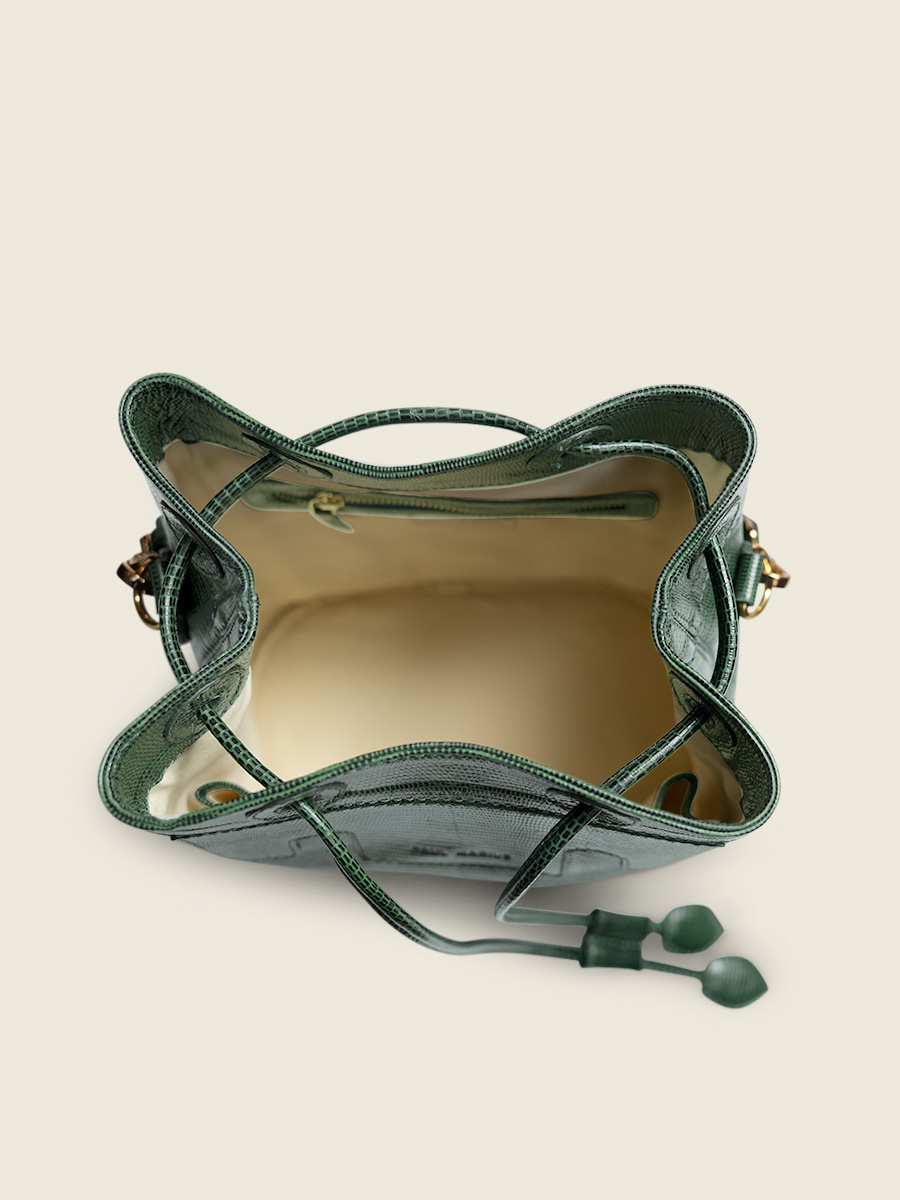 green-leather-bucket-bag-capucine-1960-paul-marius-inside-view-picture-w39-l-dg