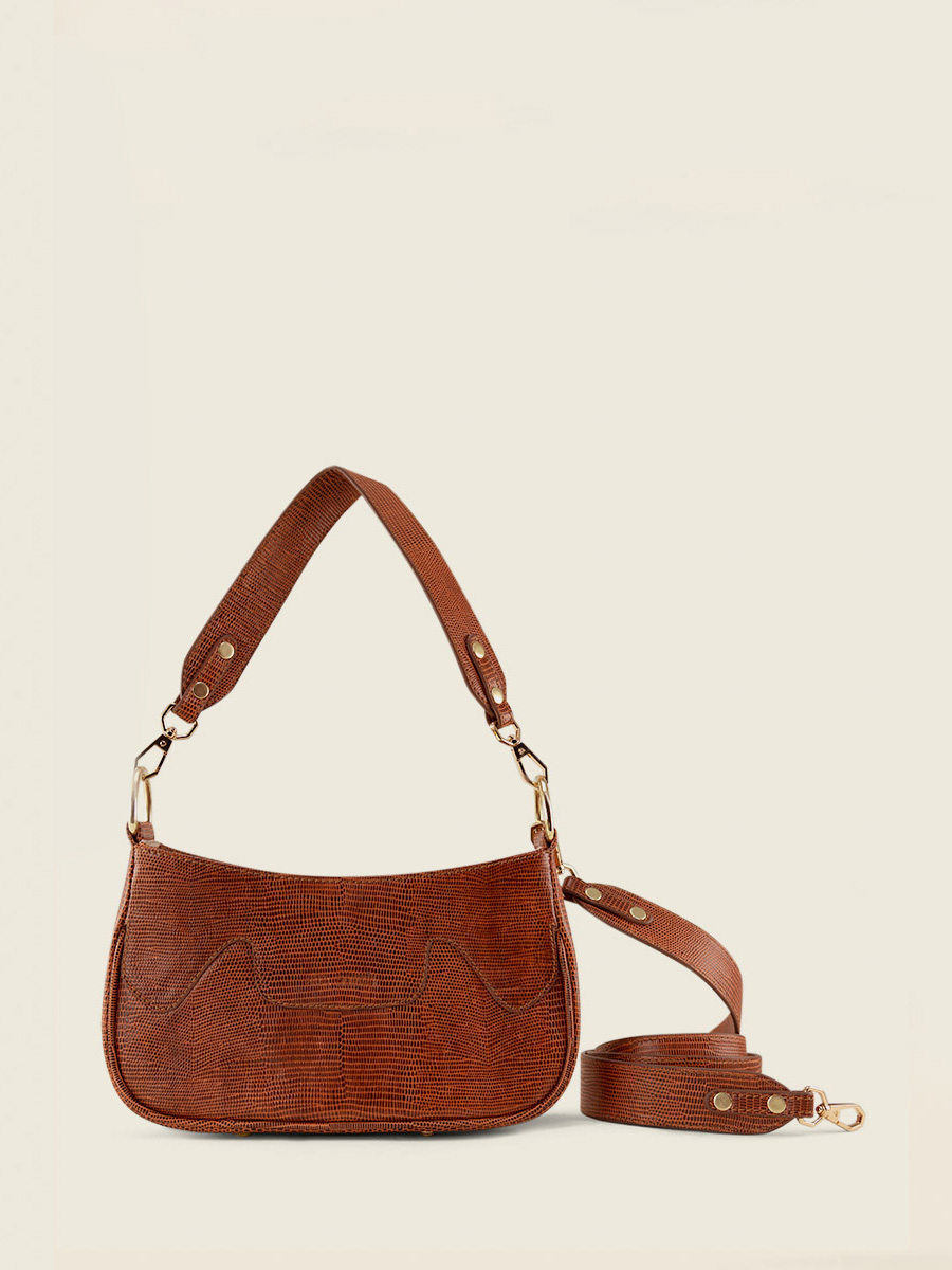 brown-leather-half-moon-garance-1960-paul-marius-front-view-picture-w40-l-l