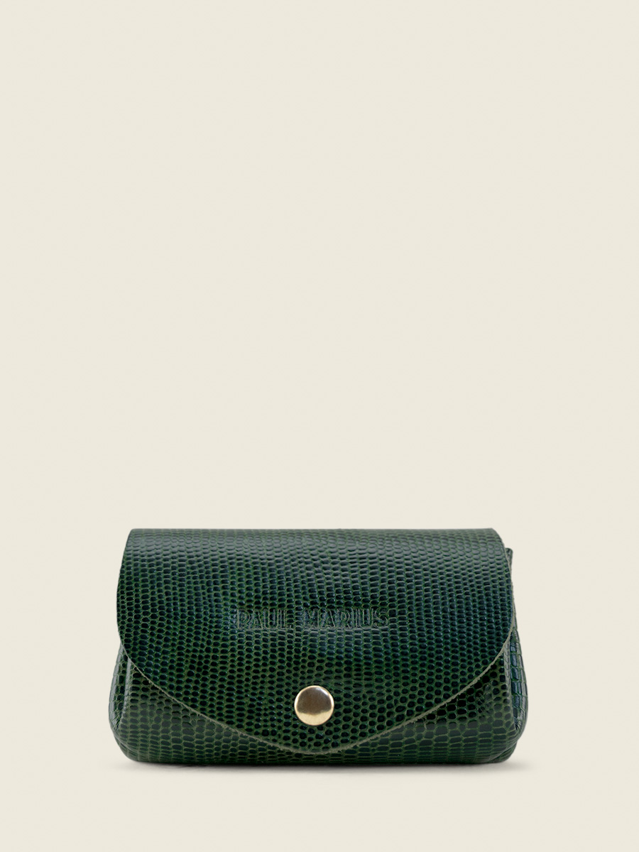 green-leather-purse-legustave-1960-paul-marius-front-view-picture-clp-l-dg
