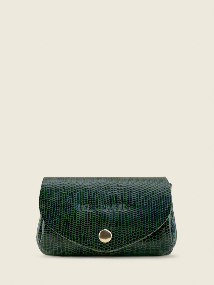 Emerald green leather hotsell purse