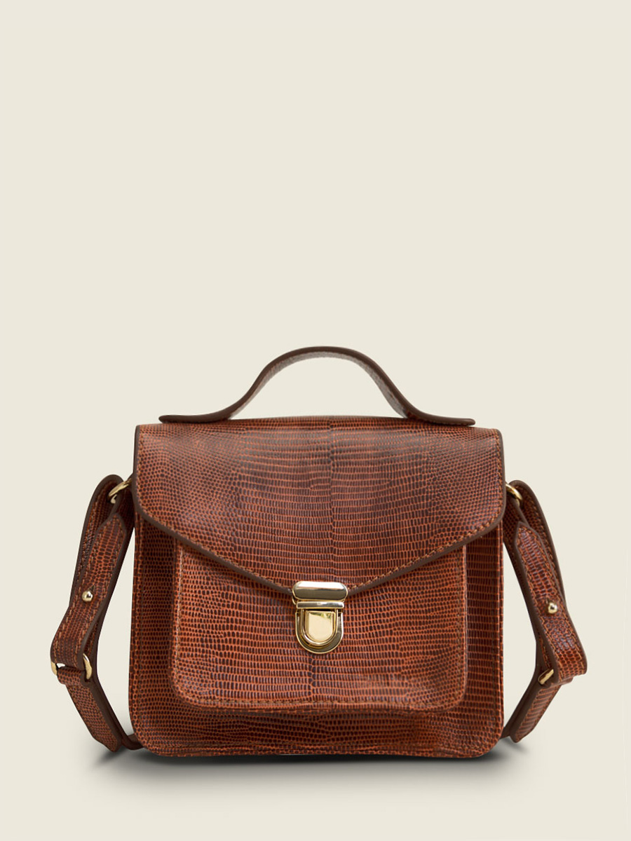 brown-leather-handbag-mademoiselle-george-xs-1960-paul-marius-front-view-picture-w05xs-l-l