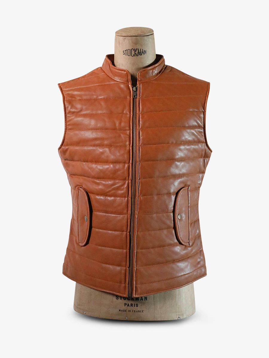 puffer-jacket-men-brown-front-view-picture-ladoudoune-homme-light-brown-paul-marius-3760125336008