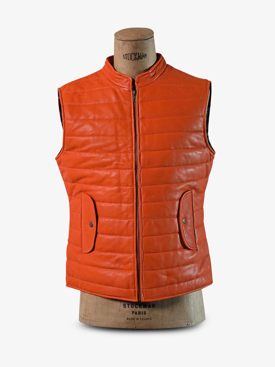 puffer-jacket-men-orange-front-view-picture-ladoudoune-homme-orange-paul-marius-3760125336084