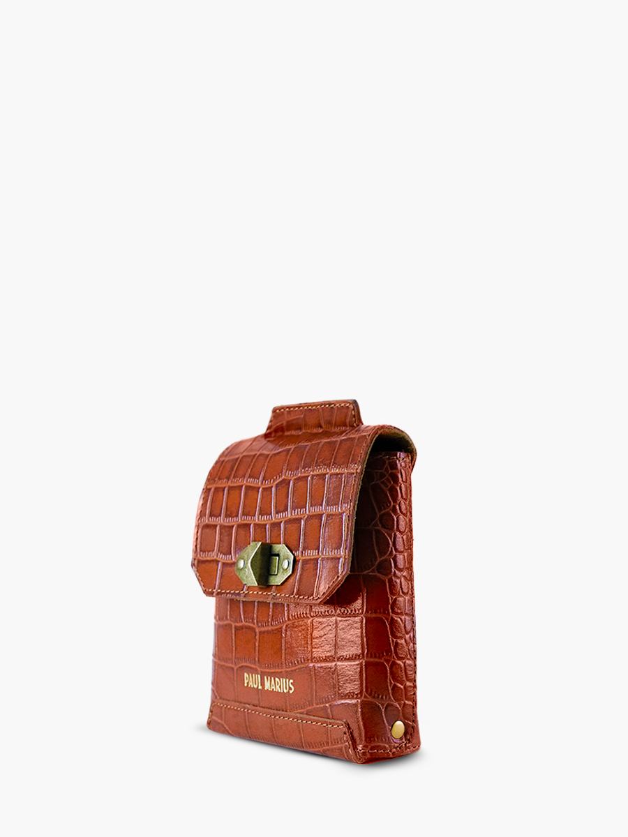 leather-phone-bag-for-woman-brown-side-view-picture-agathe-alligator-amber-paul-marius-3760125357171
