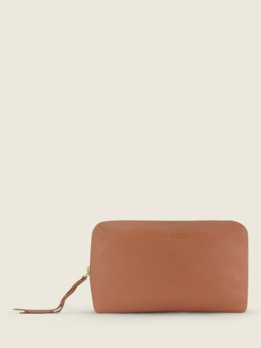 leather-makeup-bag-for-women-brown-front-view-picture-adele-art-deco-caramel-paul-marius-3760125360003