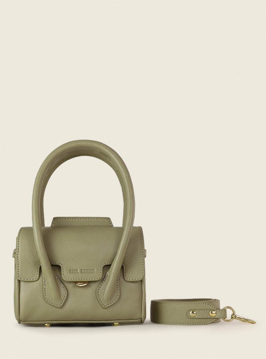 mini-leather-handbag-for-women-green-front-view-picture-colette-xs-art-deco-almond-paul-marius-3760125359540
