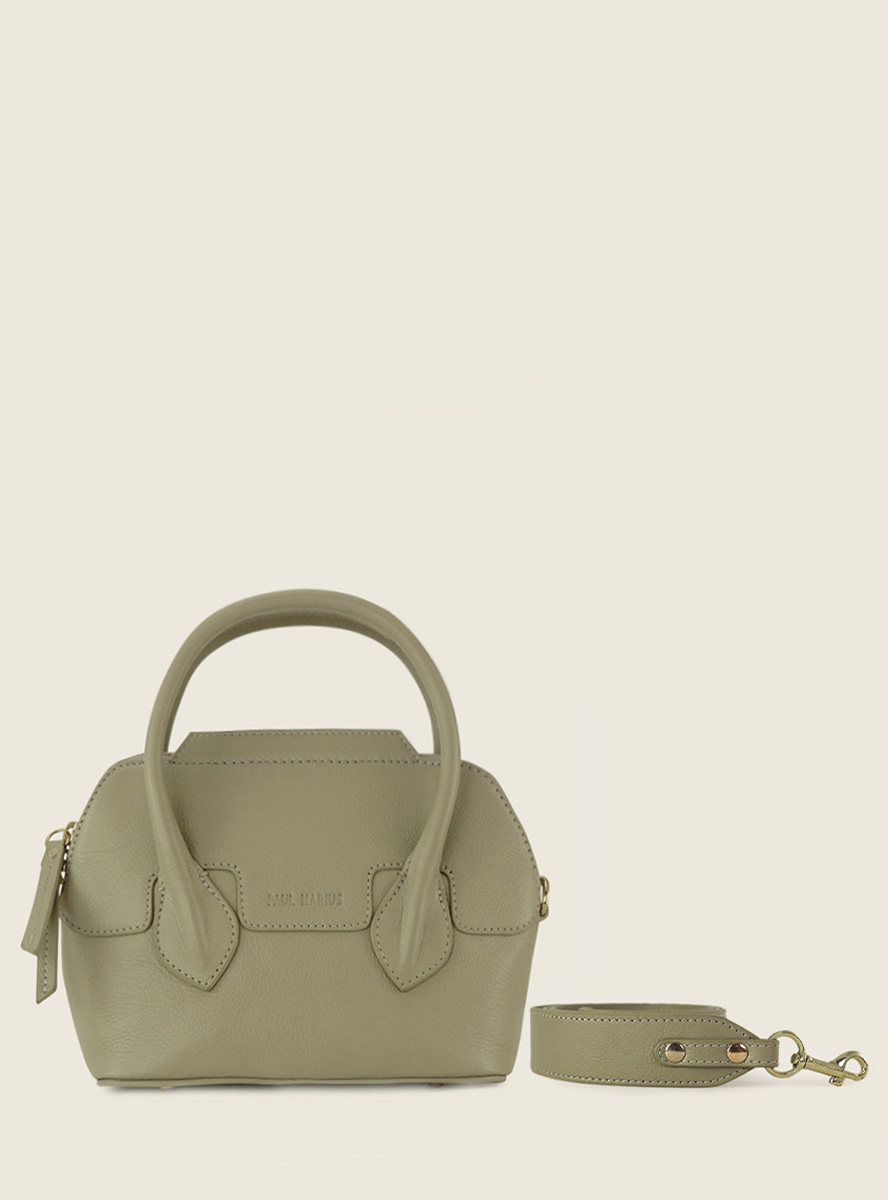 mini-leather-handbag-for-women-green-front-view-picture-gisele-xs-art-deco-almond-paul-marius-3760125359700
