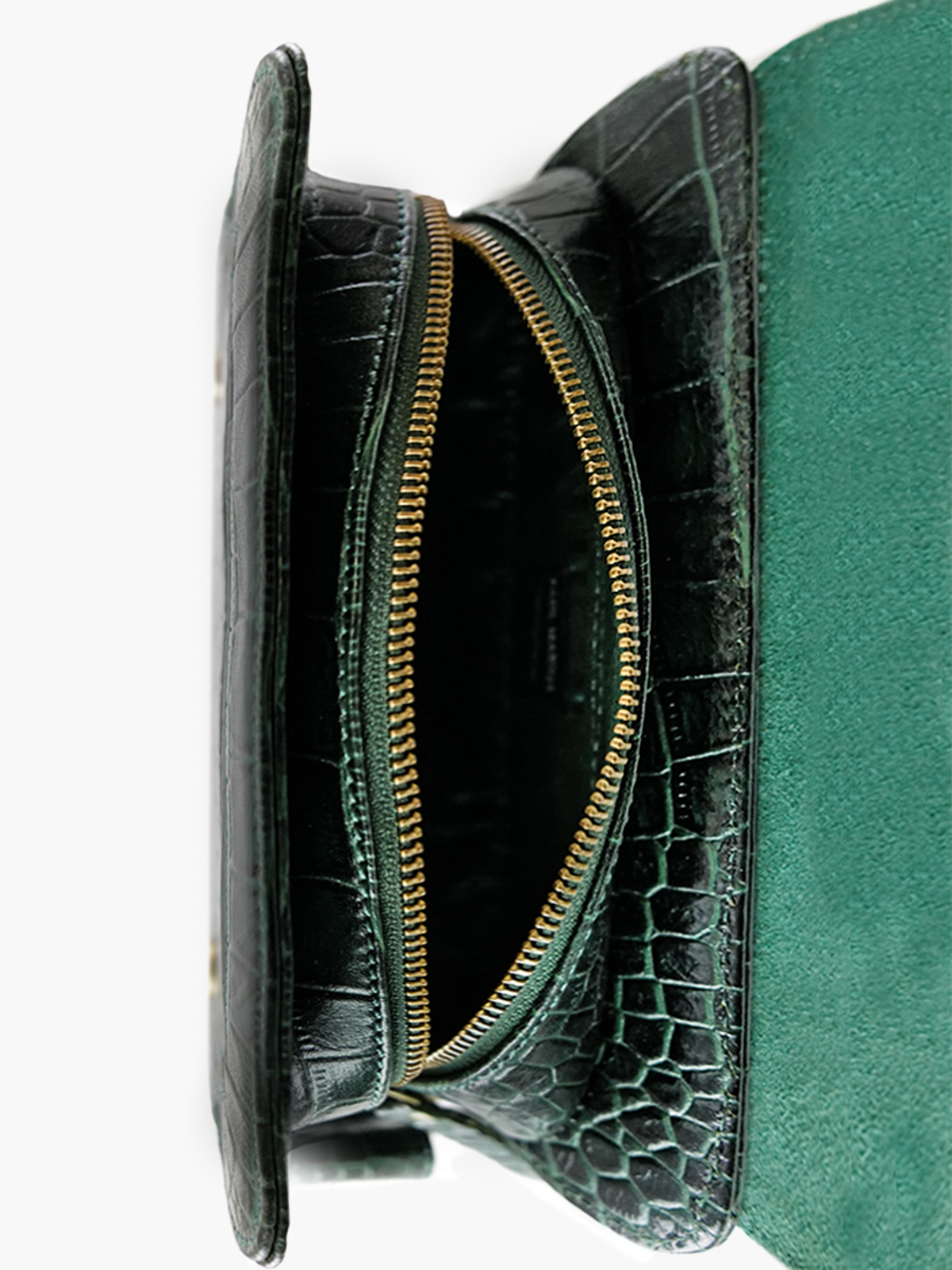 leather-baguette-bag-for-woman-dark-green-interior-view-picture-lebaguette-alligator-malachite-paul-marius-3760125357294