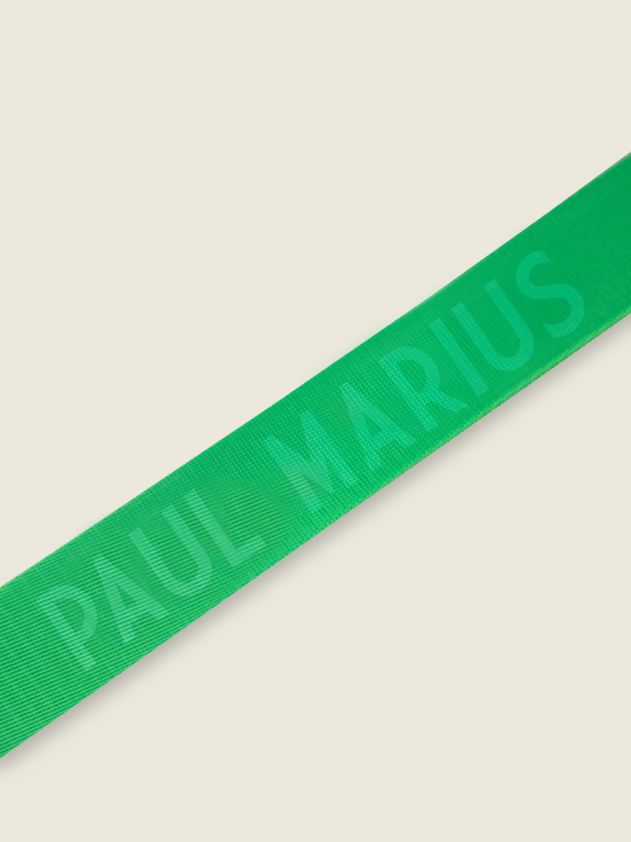 green-leather-fanny-pack-labanane-xs-neon-paul-marius-strap-view-picture-m503xs-ne-gr