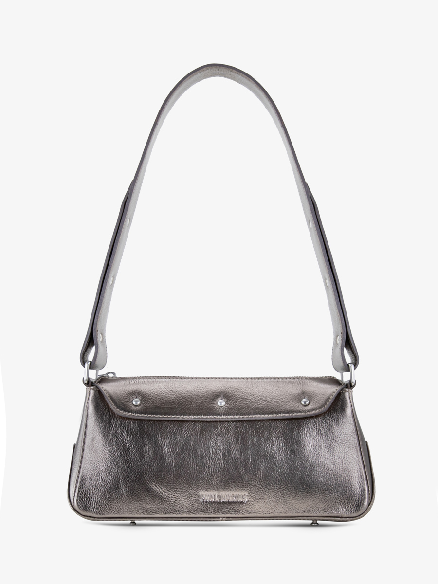 shoulder-bag-silver-billie-steel-side-view-w55-gm