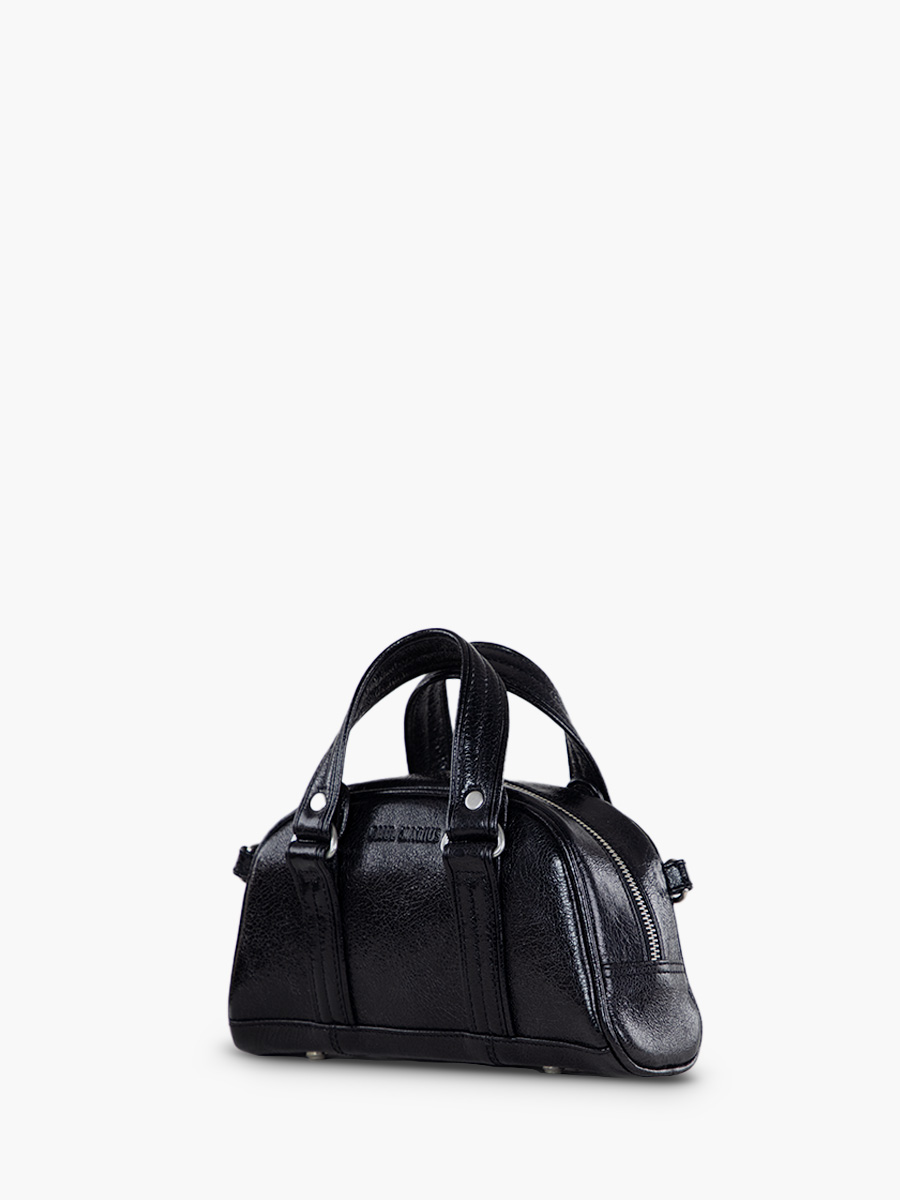 shimmering-black-leather-handbag-lemini-bowling-eclipse-paul-marius-side-view-picture-w45xs-m-b