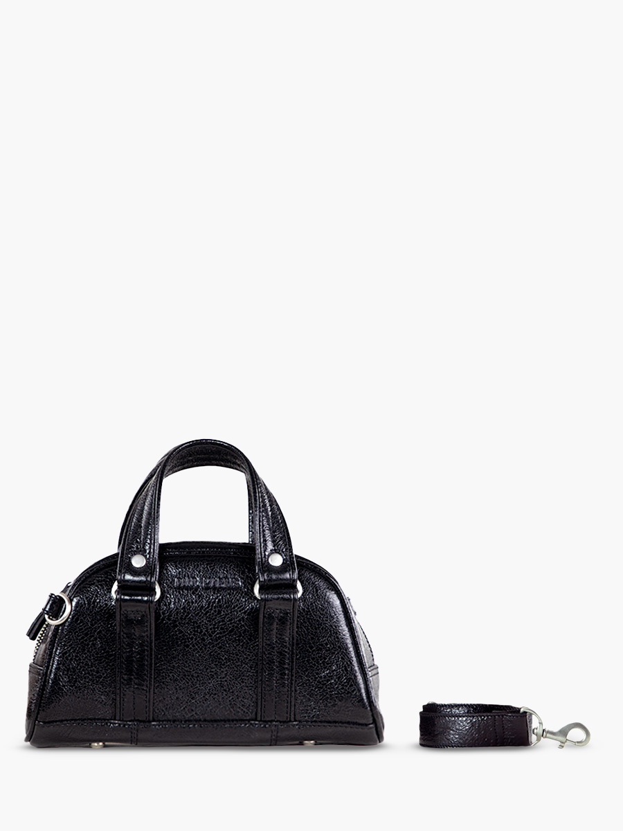 shimmering-black-leather-handbag-lemini-bowling-eclipse-paul-marius-front-view-picture-w45xs-m-b