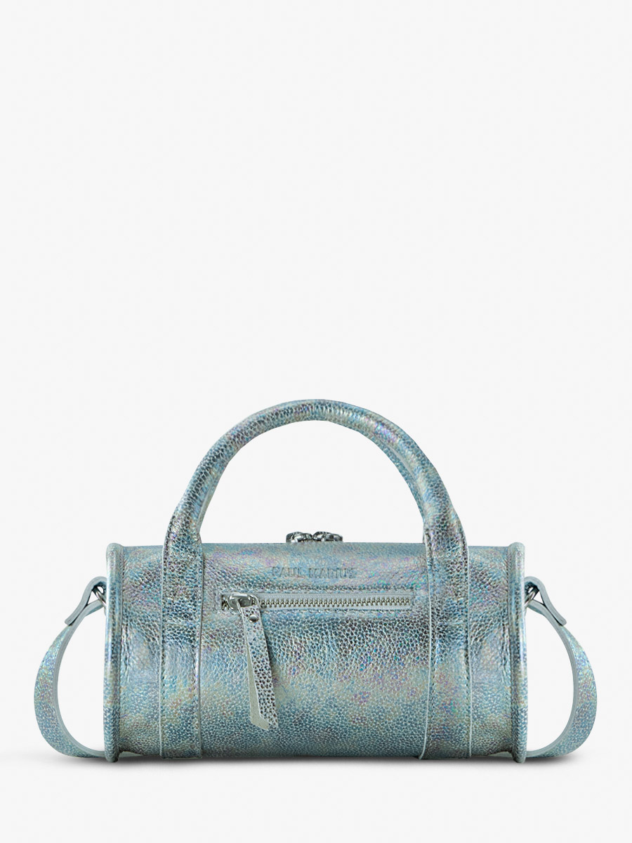 white-and-holographic-leather-small-shoulder-bag-charlie-granite-paul-marius-front-view-picture-w30-gra-w