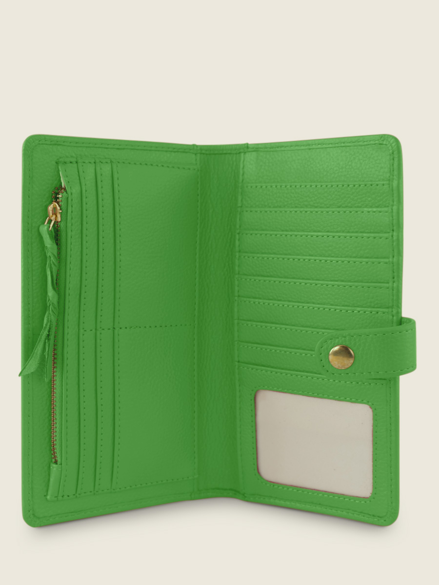 green-leather-wallet-leportefeuille-charlotte-n2-sorbet-kiwi-paul-marius-inside-view-picture-m67-sb-gr