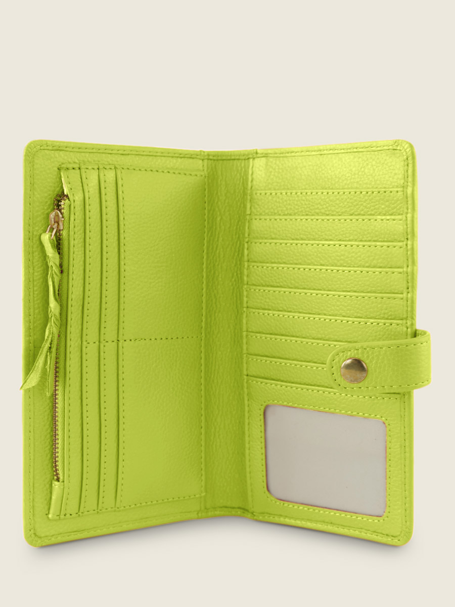 green-leather-wallet-leportefeuille-charlotte-n2-sorbet-apple-paul-marius-inside-view-picture-m67-sb-lgr