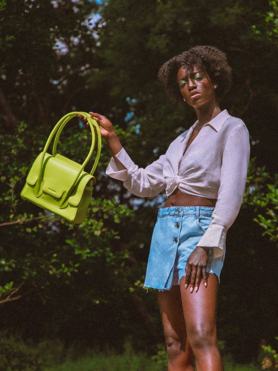 Colette yellow sales bag