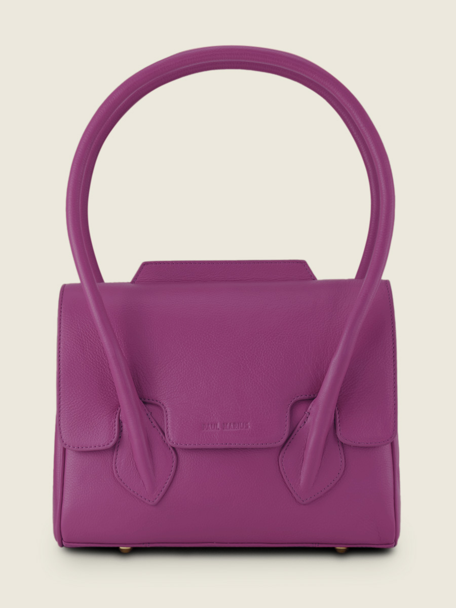 Purple Leather Handbag for Women Colette S Sorbet Blackcurrant