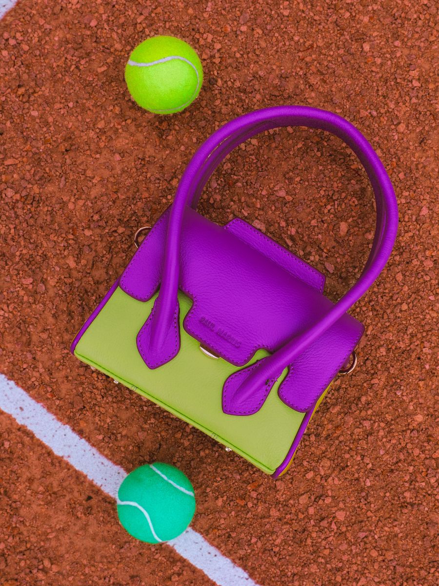 green-purple-leather-mini-handbag-colette-xs-sorbet-apple-blackcurrant-paul-marius-front-view-picture-w28xs-sb-lgr-p