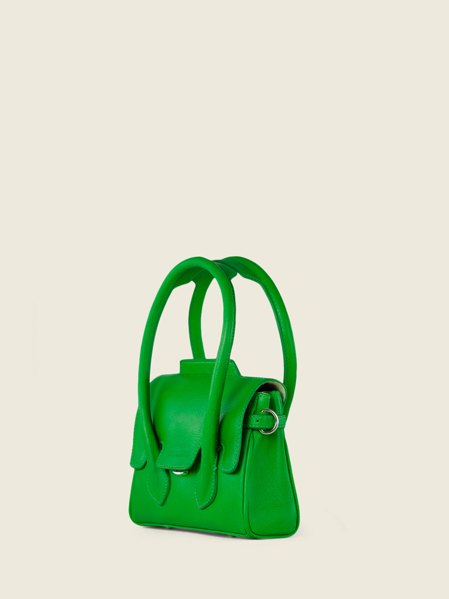 green-leather-mini-handbag-colette-xs-neon-paul-marius-side-view-picture-w28xs-ne-gr