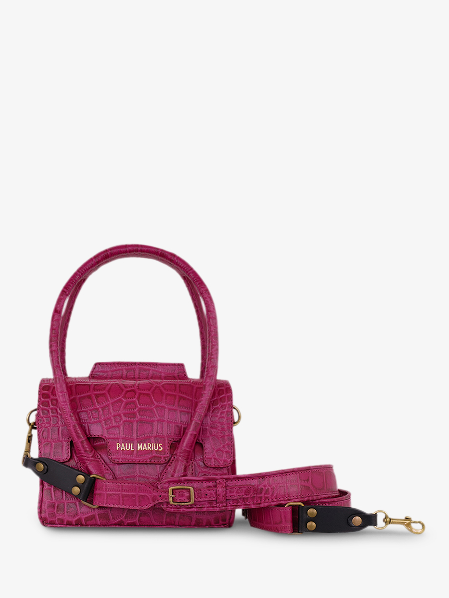 leather-handbag-for-woman-pink-front-view-picture-colette-xs-alligator-tourmaline-paul-marius-3760125357126