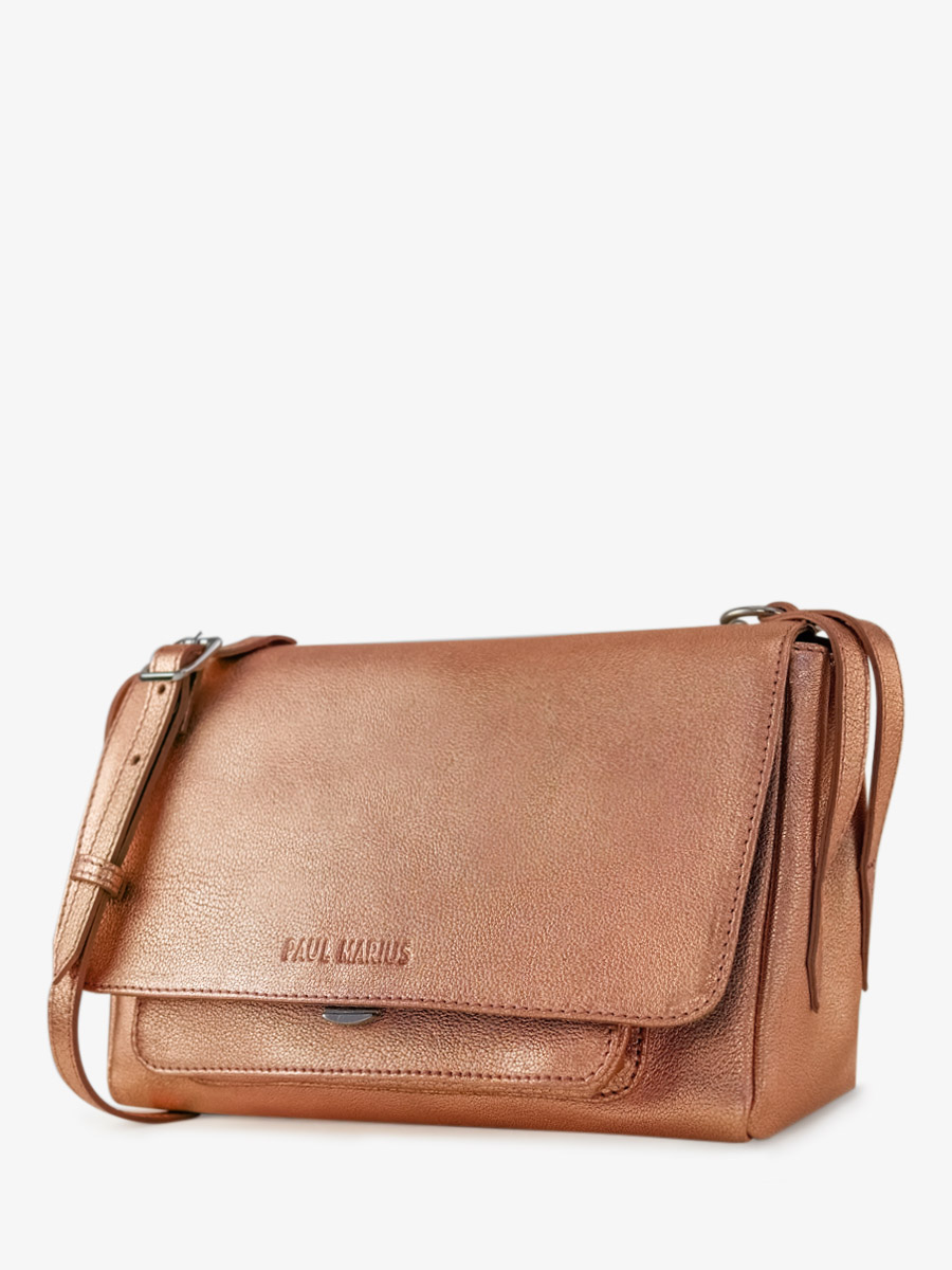 Rose gold satchel clearance