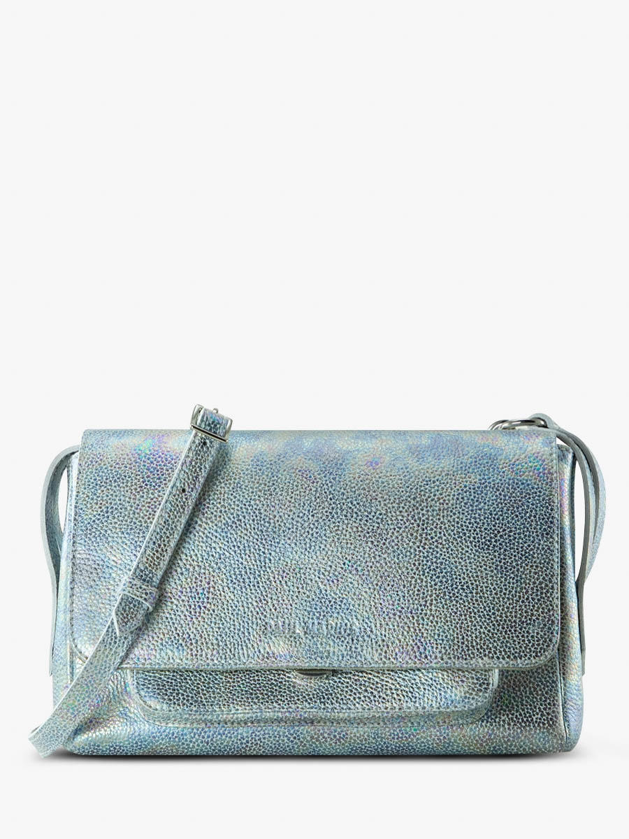 white-and-holographic-leather-cross-body-bag-diane-s-granite-paul-marius-front-view-picture-w35s-gra-w