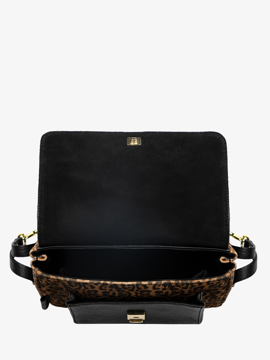 Black and leopard purse 2025