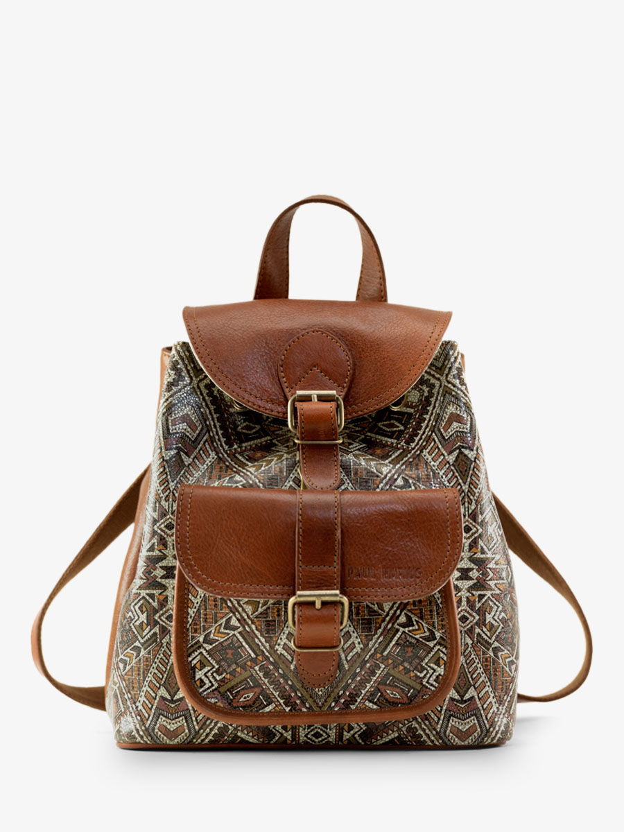 multicolored-leather-backpack-lebaroudeur-esperanza-paul-marius-front-view-picture-m40-mex