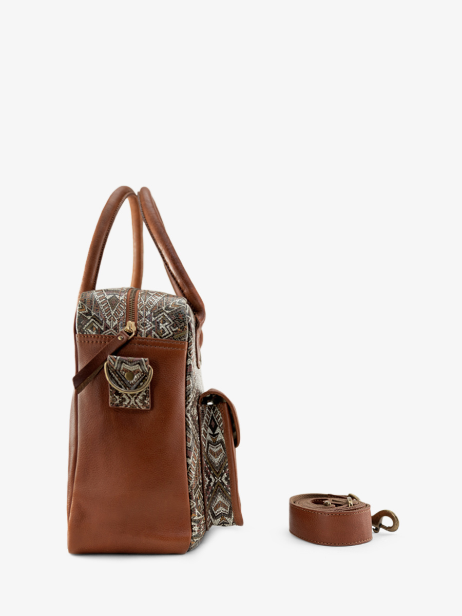 Multicolored Leather Shoulder Bag for Women LeDandy Esperanza PAUL MARIUS