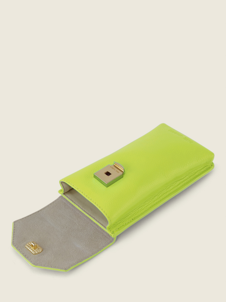 green-leather-phone-bag-eva-sorbet-apple-paul-marius-inside-view-picture-m71-sb-lgr