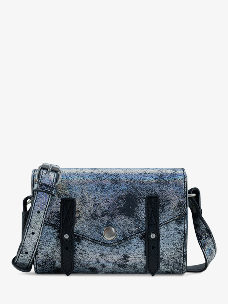 holographic-leather-shoulderbag-lemini-indispensable-galaxy-paul-marius-front-view-picture-w08s-gal