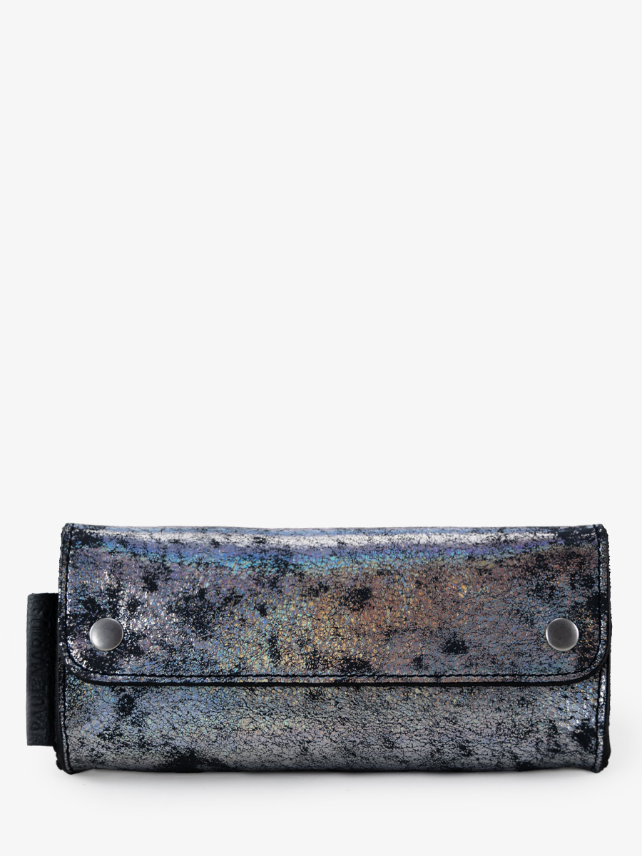 Holographic Leather Pencil Case for Women LaTrousse de PAUL Galaxy PAUL MARIUS