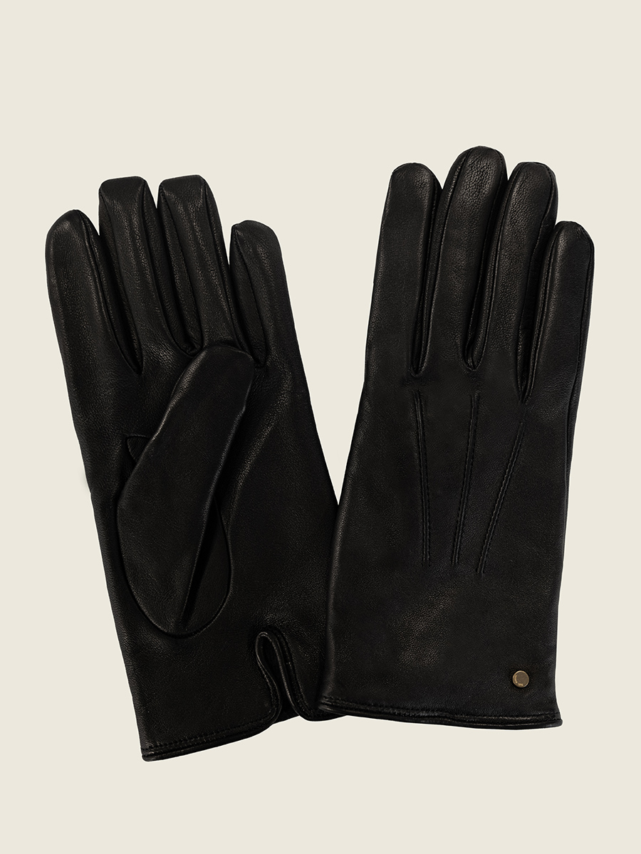 Mens gloves black shop
