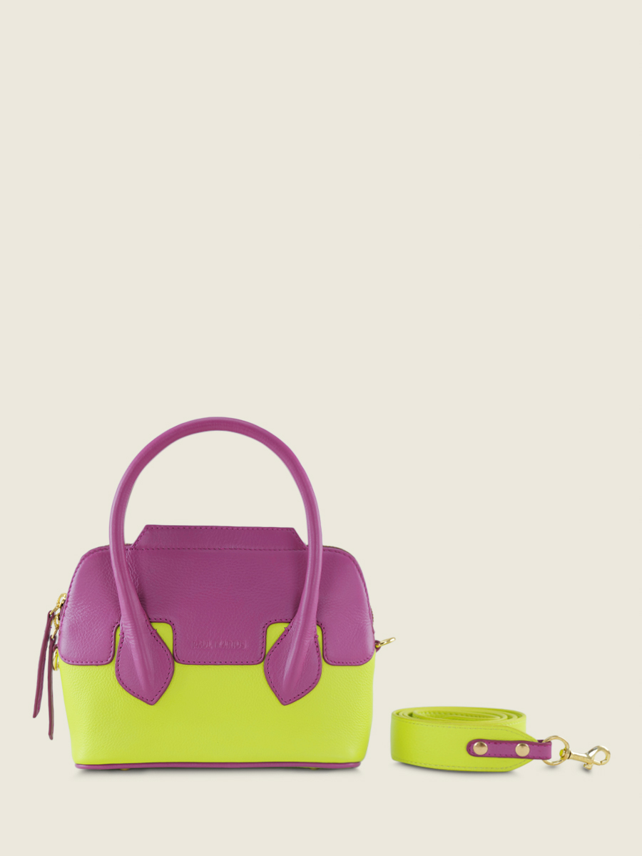 green-purple-leather-mini-handbag-gisele-xs-sorbet-apple-blackcurrant-paul-marius-front-view-picture-w32xs-sb-lgr-p