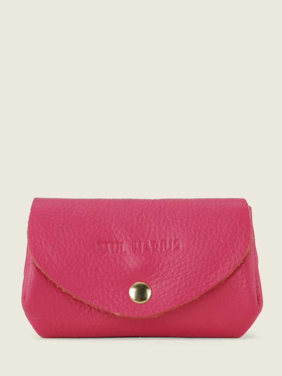 pink-leather-purse-legustave-sorbet-raspberry-paul-marius-front-view-picture-clp-sb-pi
