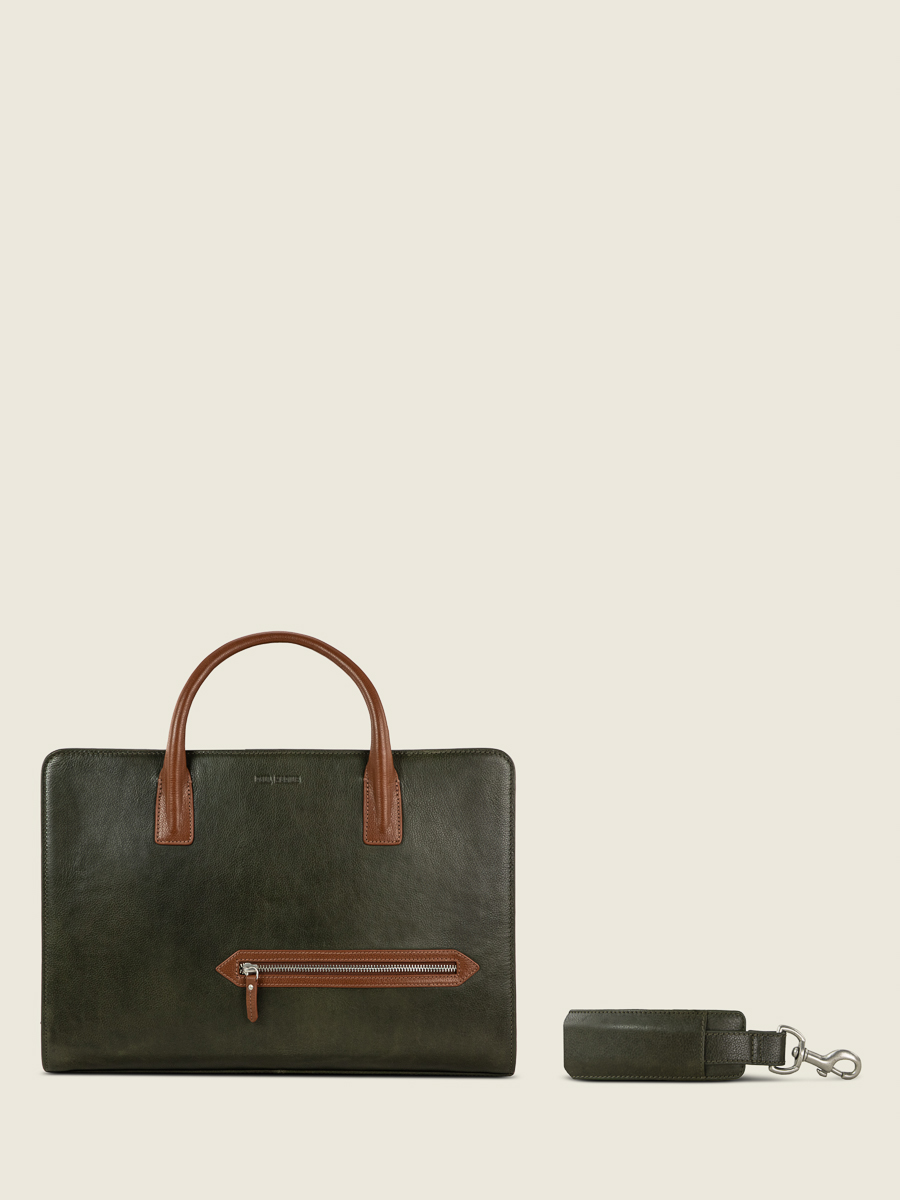 leather-document-holder-green-brown-side-view-picture-jean-english-green-light-brown-paul-marius-b09-gr-l