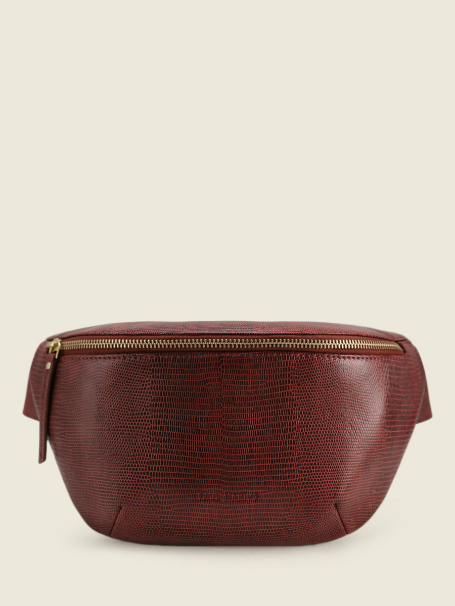 red-leather-fanny-pack-labanane-1960-paul-marius-side-view-picture-m503-l-r