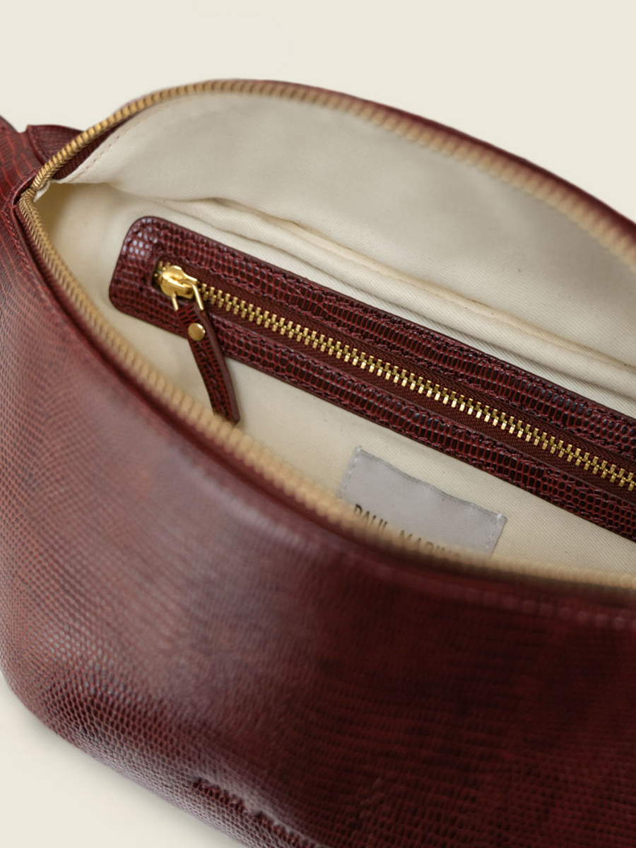 red-leather-fanny-pack-labanane-1960-paul-marius-inside-view-picture-m503-l-r