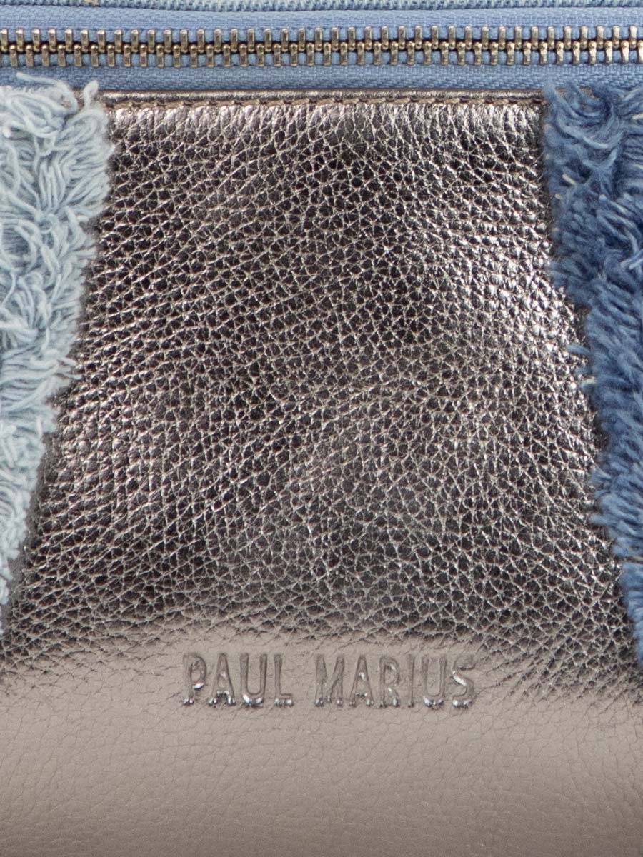 denim-silver-leather-fanny-pack-women-focus-material-view-picture-labanane-denim-steel-paul-marius-m503-gm-denim