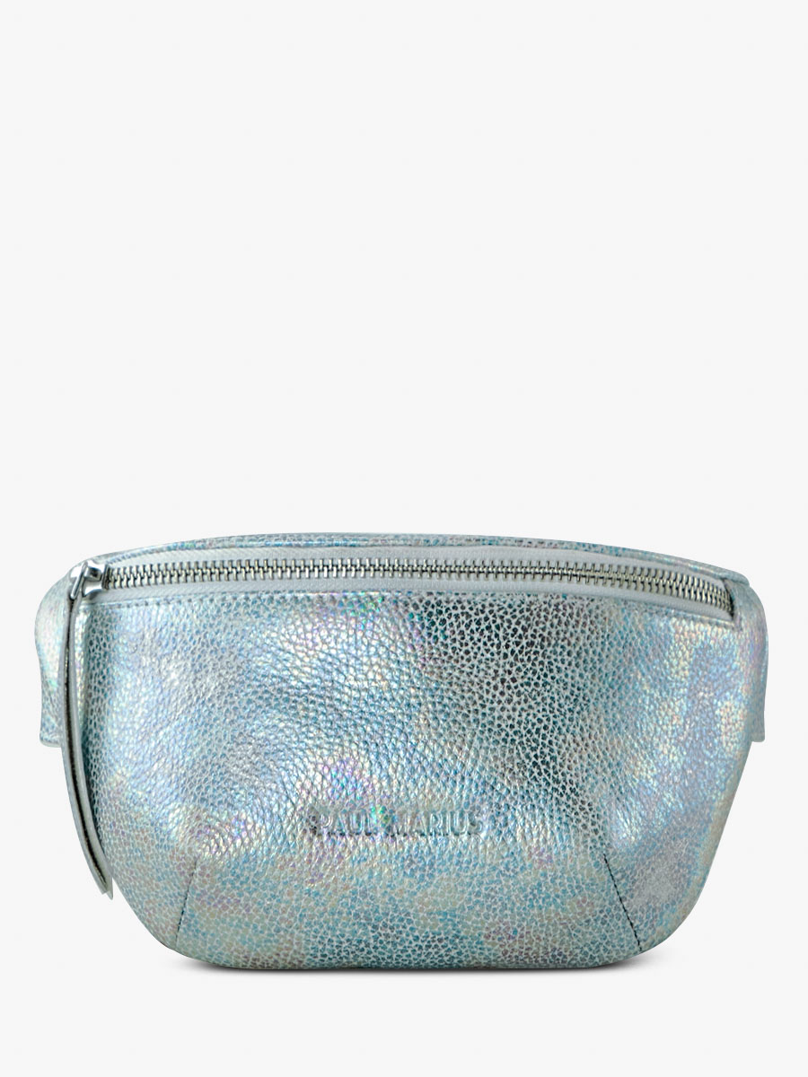 Silver holographic bum bag store