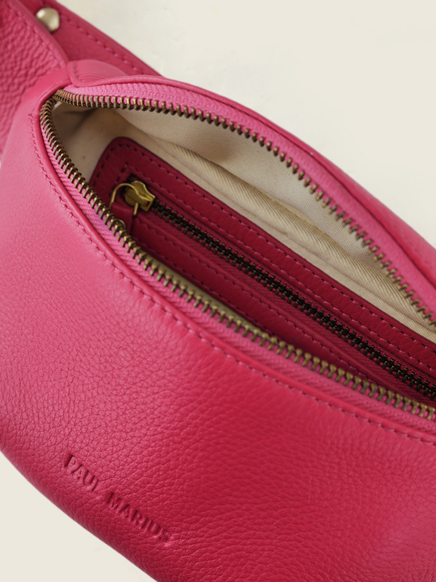 pink-leather-mini-fanny-pack-labanane-xs-sorbet-raspberry-paul-marius-inside-view-picture-m503xs-sb-pi