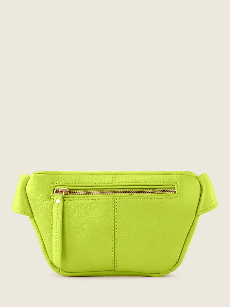 Green leather sales fanny pack