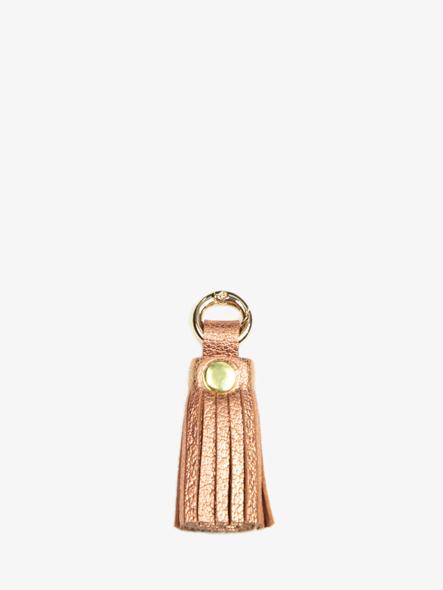 LEATHER TASSEL ROSE LEATHER TASSEL ROSE