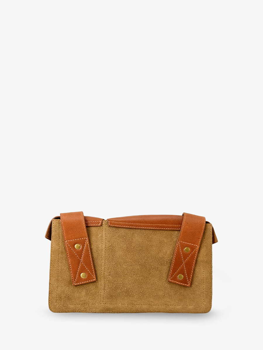 Brown Leather Crossbody Bag LaCartouchi re Oiled Cognac PAUL MARIUS
