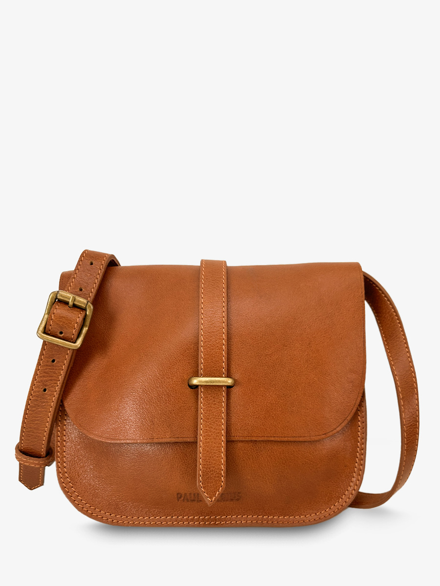 brown-leather-crossbody-bag-women-front-view-picture-lagibeciere-oiled-cognac-paul-marius-3760125358147