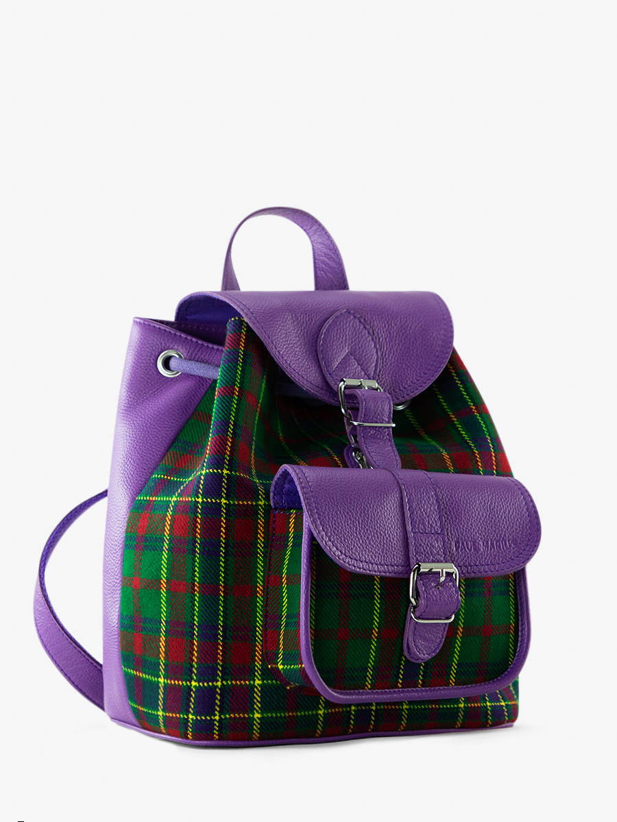 purple-tartan-leather-backpack-lebaroudeur-versus-paul-marius-back-view-picture-m40-sco-gr-p