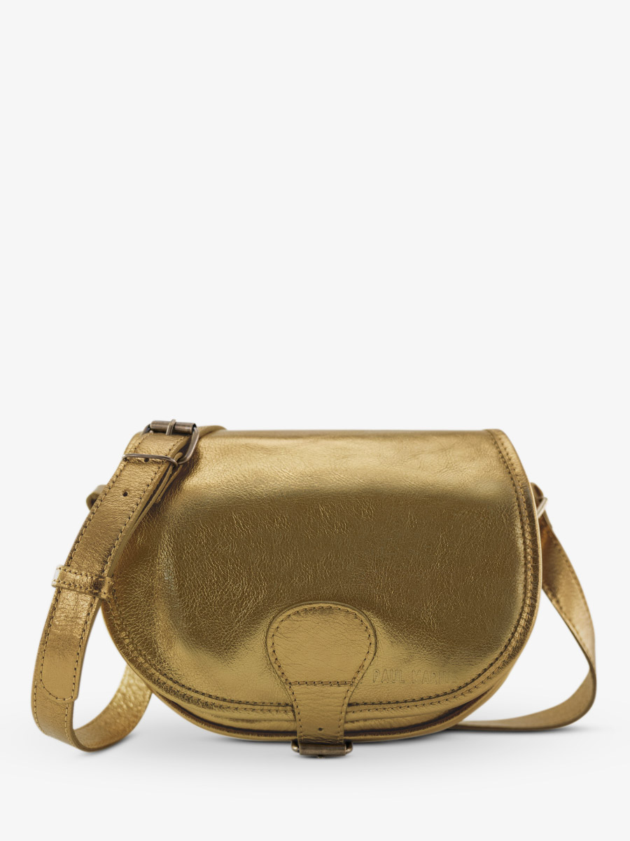 Gold side bag online