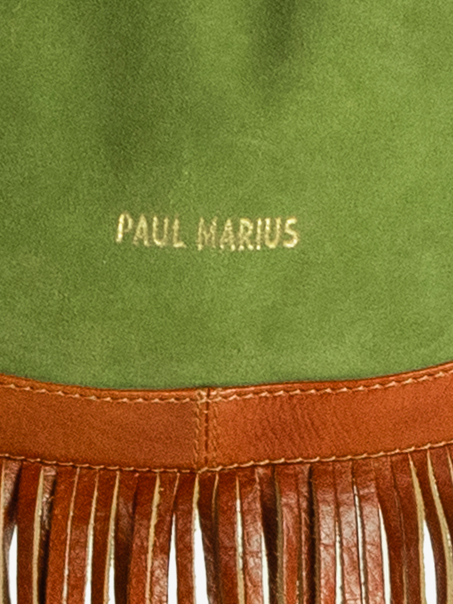leather-cross-body-bag-for-woman-khaki-brown-focus-material-view-picture-lechamane-nomade-paul-marius-w101-oco-gr
