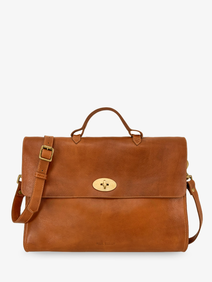 brown-leather-briefcase-front-view-picture-lecolporteur-oiled-cognac-paul-marius-3760125358161